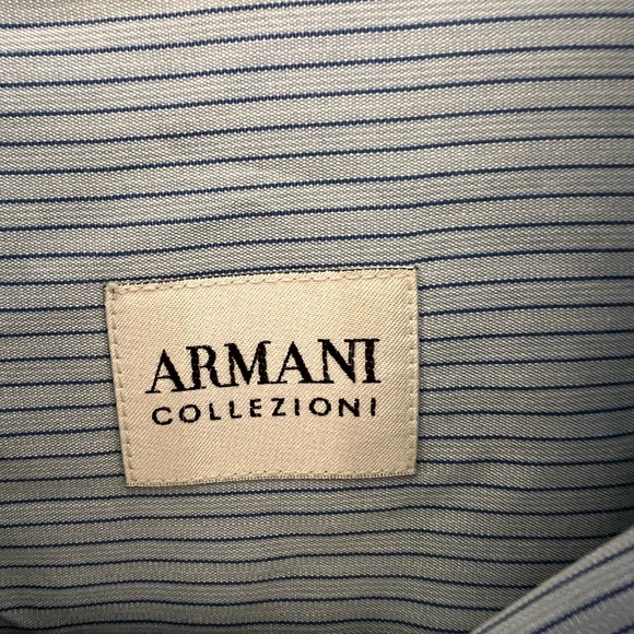 Arman Collezioni Men’s long Sleeve Button Dress Shirt Size Large - Picture 2 of 4